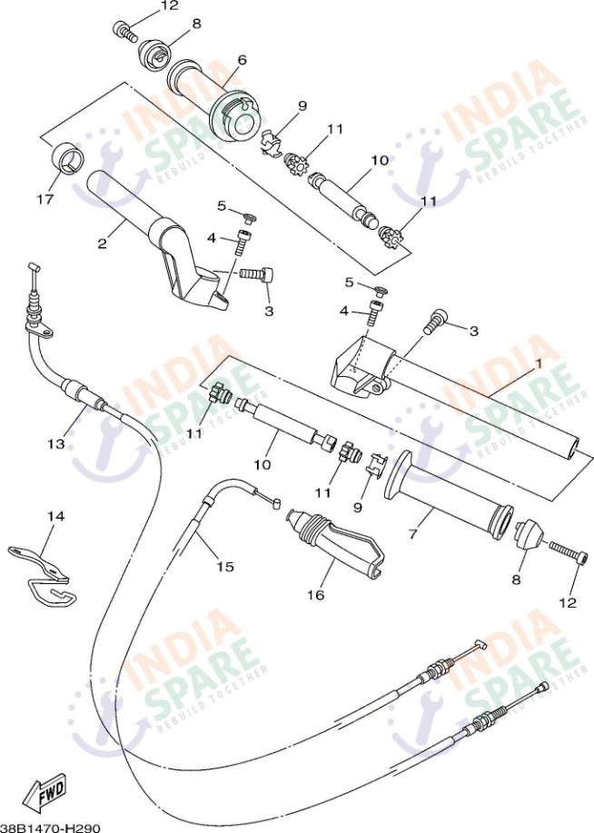 STEERING HANDLE & CABLE